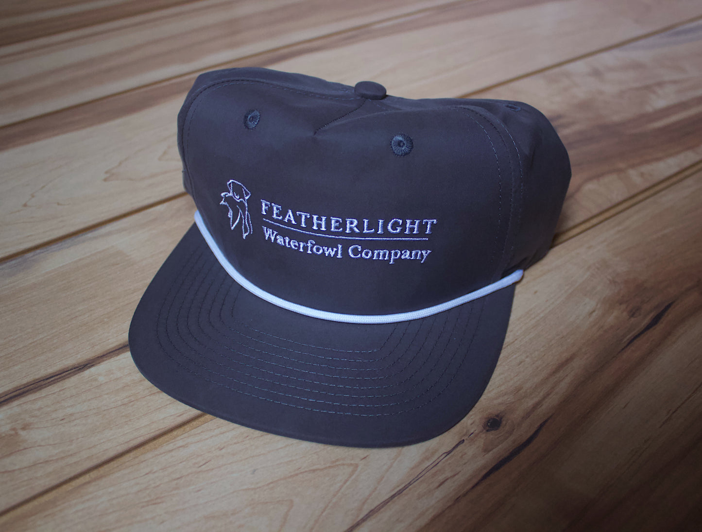 Grey FeatherLightWaterfowl Hat